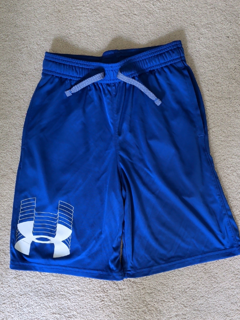 Under Armour Royal Blue Athletic Boys Shorts